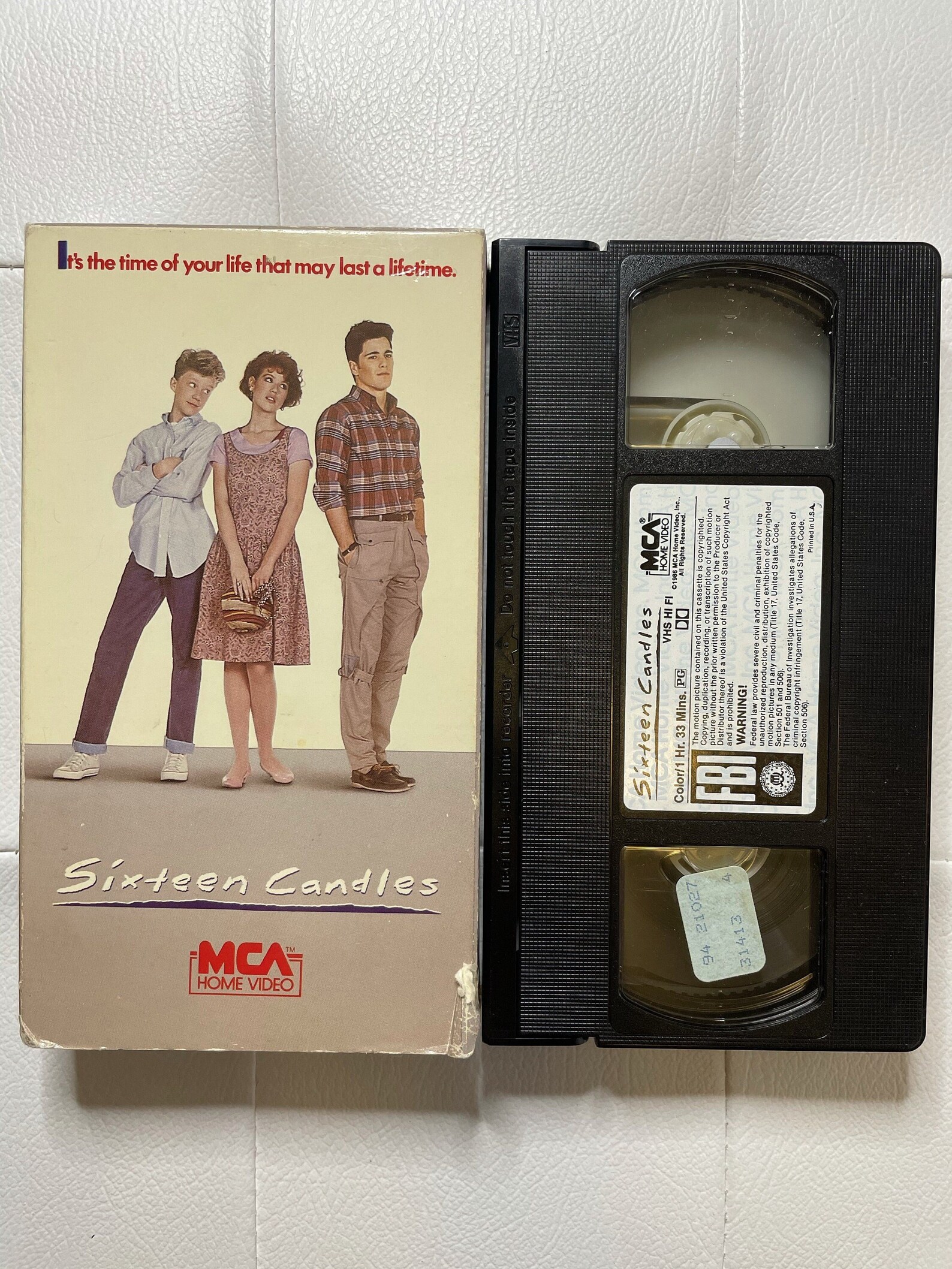 Classic Movie VHS Sixteen Candles Etsy