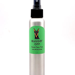 All Natural Bugger Off, repelente de insetos, óleo essencial, seguro para cães e pessoas, repele mosquitos, pulgas e carrapatos, cheira muito bem, campista, presente para ele