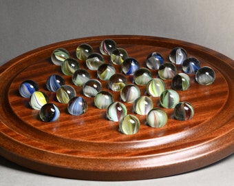 33 German Sparkler Marbles 3/4 Shooter&#39;s Set of 33, Collectible Marble Set. Board not included.