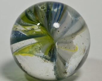 Francés Sparkler Marble Vintage 50's/60's Flamboyant Rainbow Haze Filamentos 21/32''