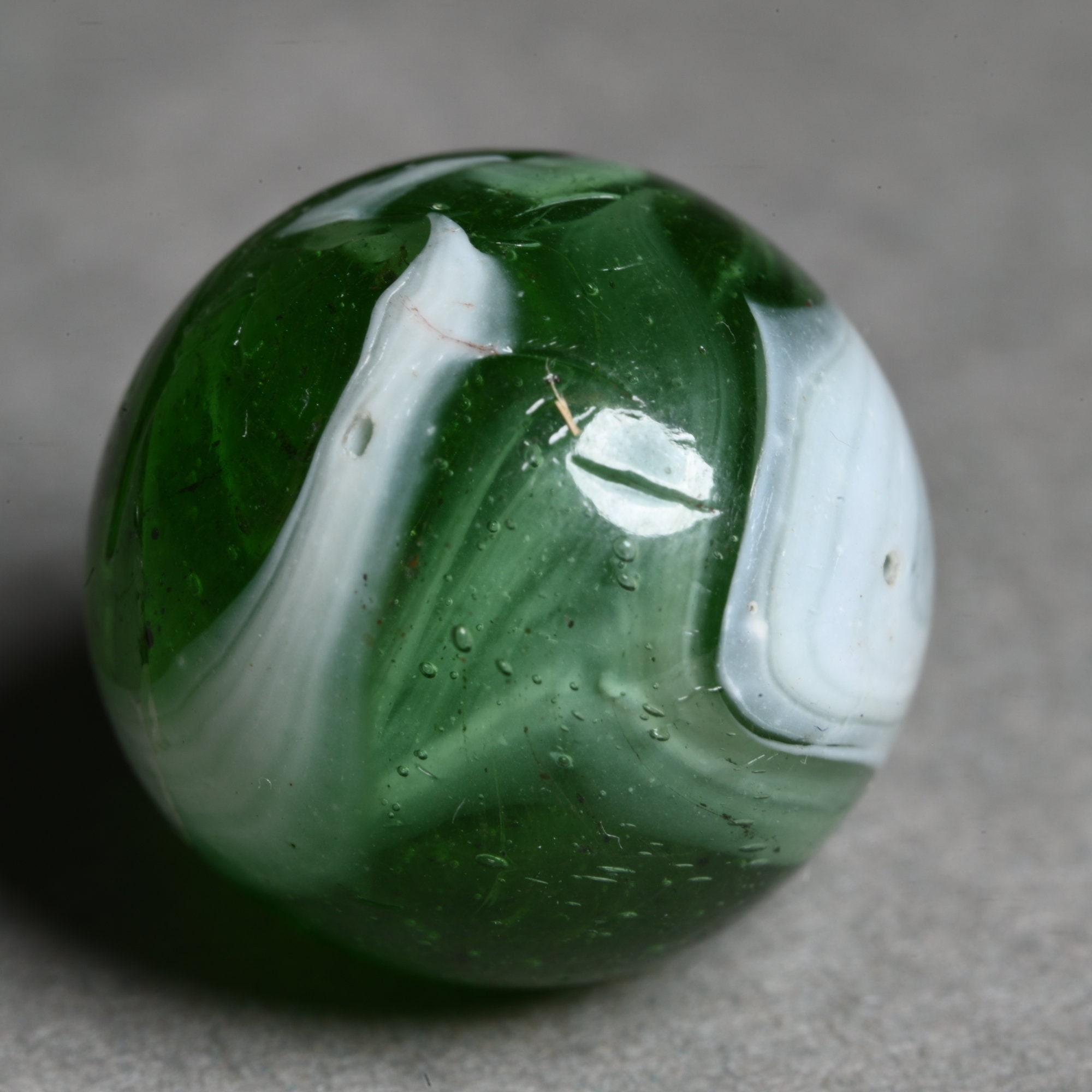 Yasuda Japanese Crease Pontil Transitional Vintage Marble Etsy