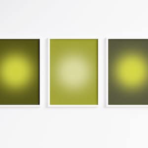 CORE Gradient Prints &quot;Verde&quot; (3pc Set), Digital Download