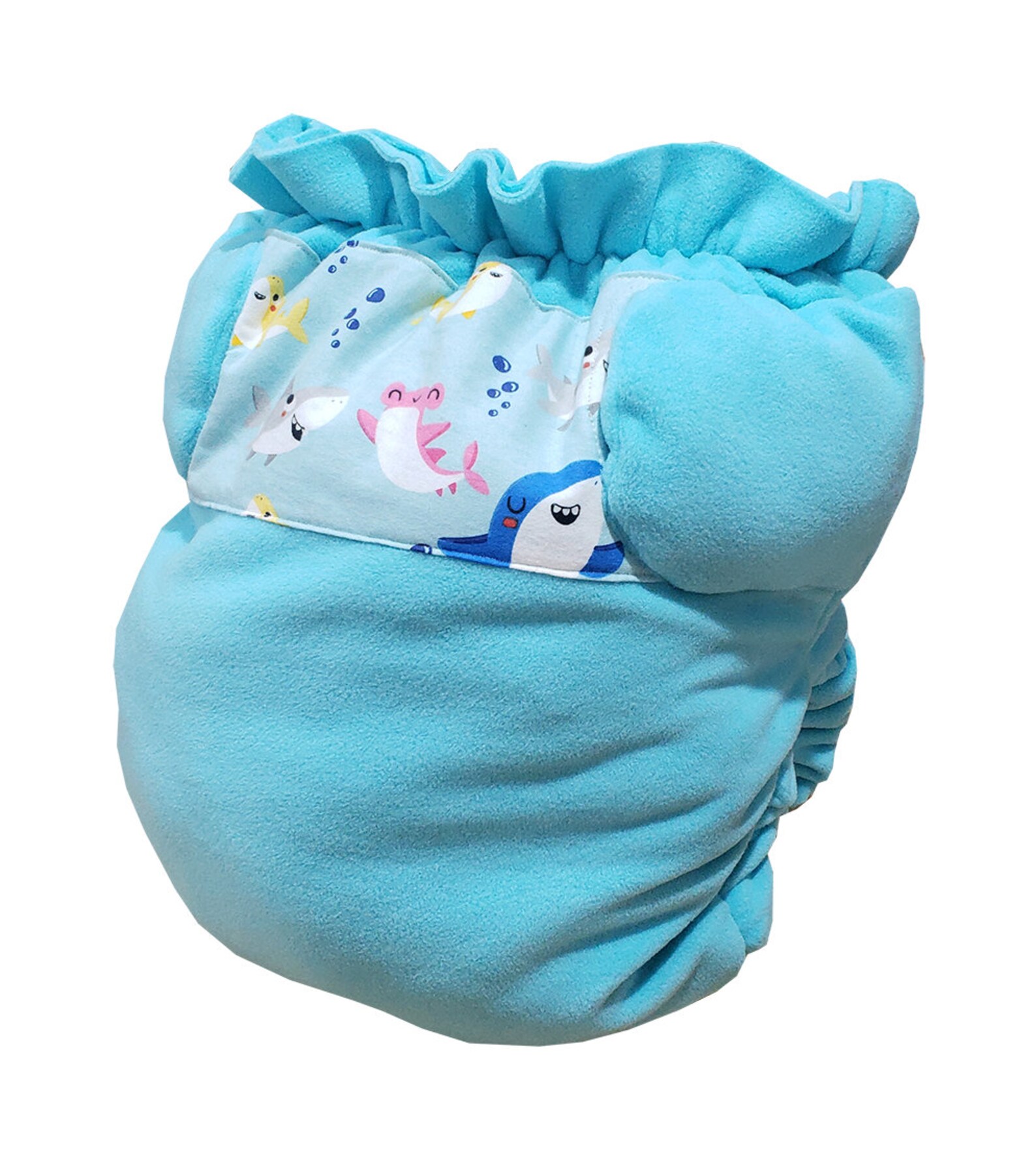 ABDL Oof Poof Costume Diaper Piece Super Soft Fleece Baby Etsy