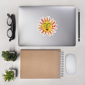 Sun Sticker