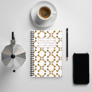 Giraffe Spiral notebook