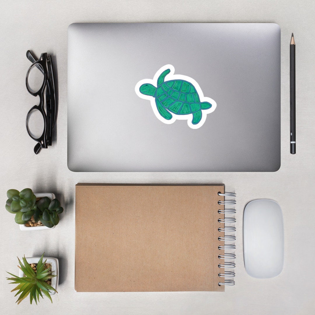 Turtle Sticker - Etsy