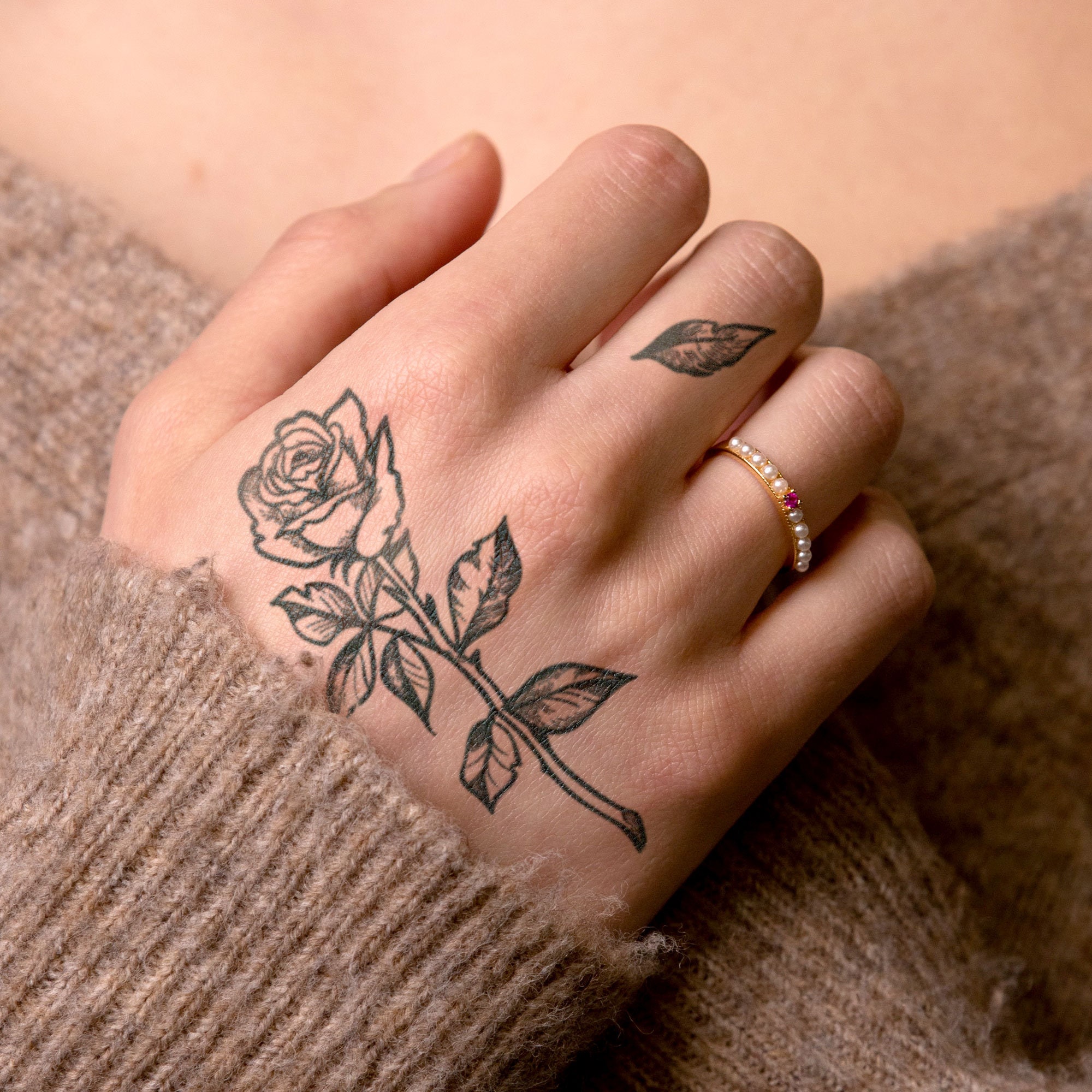 46 Latest Rose Tattoo Designs On Hand 2023