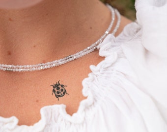 Semi-permanent Tattoo Ladybird X 2 Ladybug Lasts up to 2 - Etsy Semi-permanent Tattoo Ladybird X 2 Ladybug Lasts up to 2 - Etsy