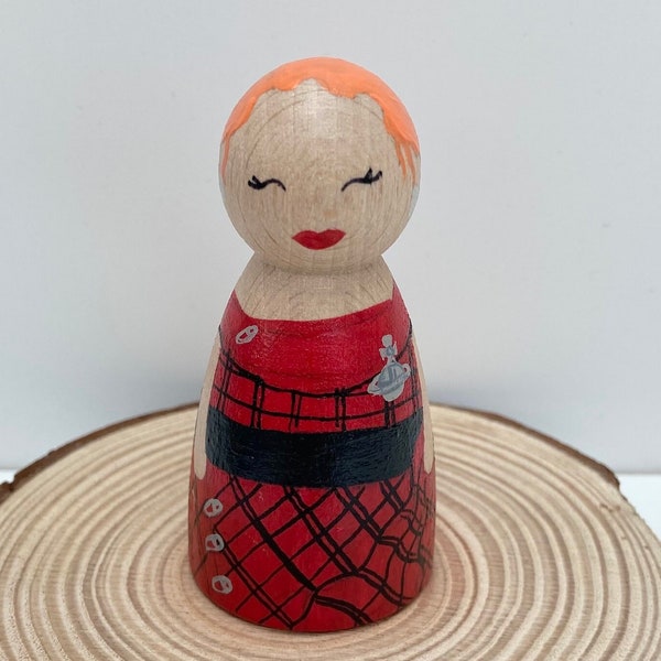 Vivienne Westwood Peg Doll, Inspirational people, Little People Big Dreams, famous artists, educational resources, gift for art lover