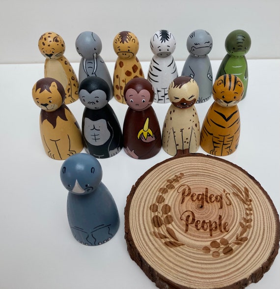 Muñecas con forma de animales sale