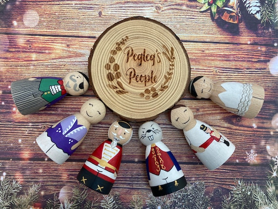 Nutcracker Christmas Decorations Nutcracker Ballet Peg Dolls