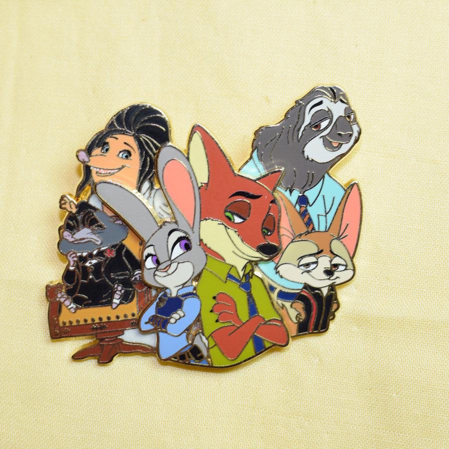D23 Expo WDI Profile Rescurers ディズニー ピン キャラクター