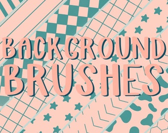 Background Brushes for Procreate by Doodles of Kindness