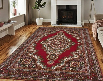 Luxury Classic Vintage Area Rugs for Living Room Small Medium Large Rug Carpets 