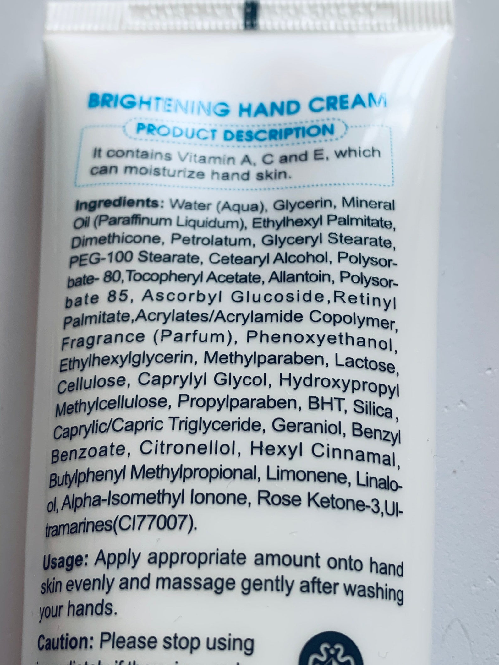 Longrich Brightening Hand Cream suave y suave Etsy