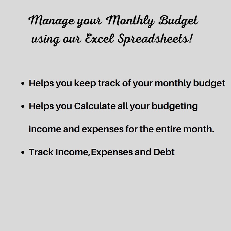 Gray Budget Spreadsheet Simple Budget Spreadsheet Excel Budget