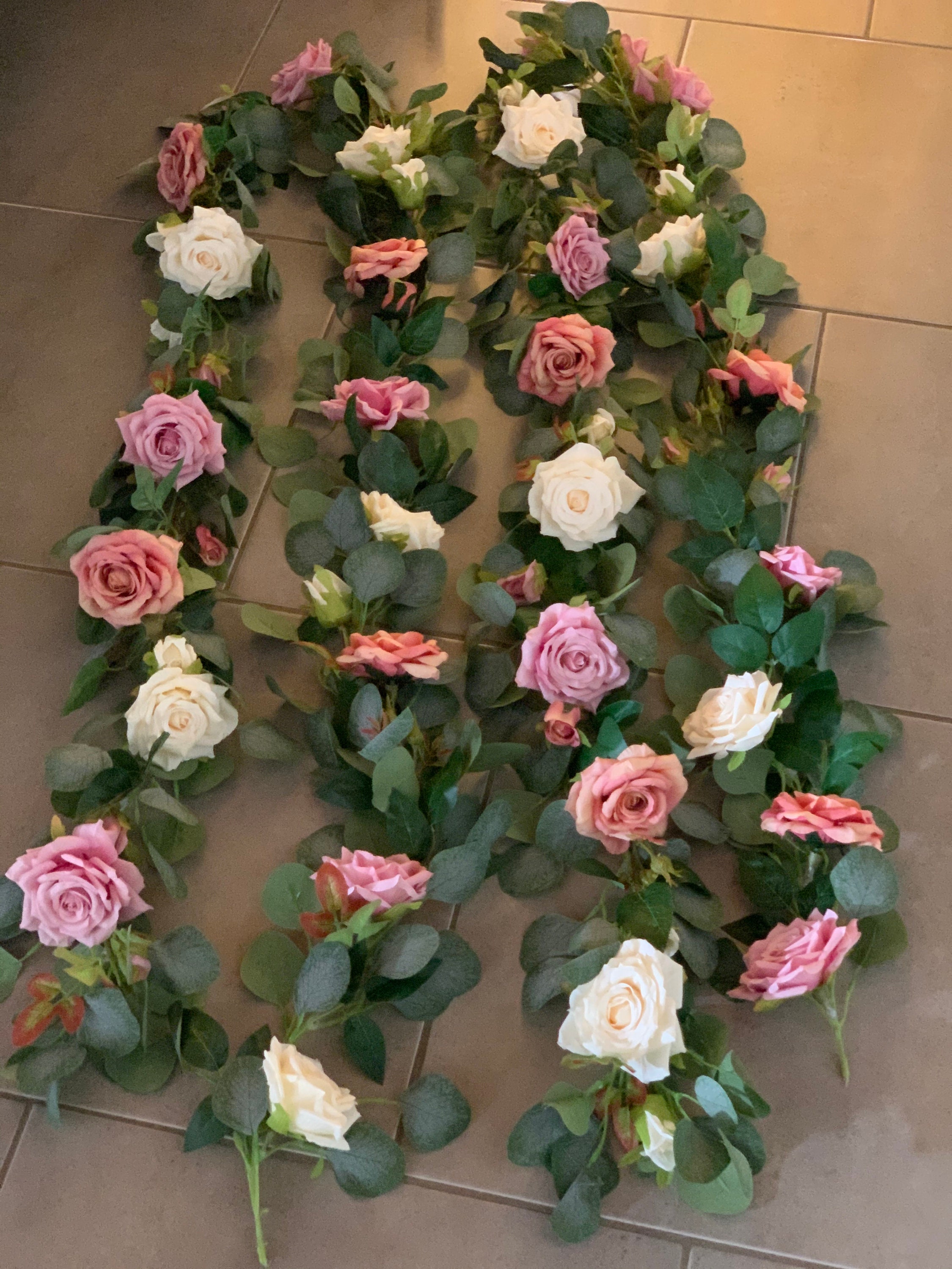 Flower garland Etsy