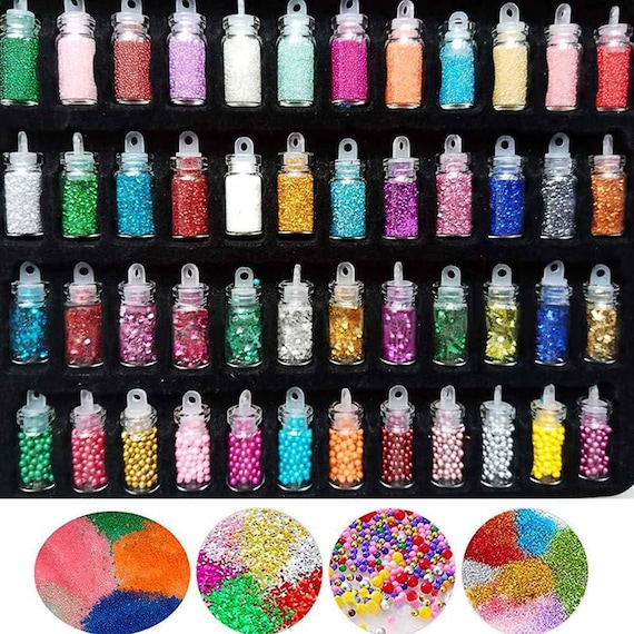 82 PC Pack Making Kits Supplies for Slime Stuff Charm Fishbowl