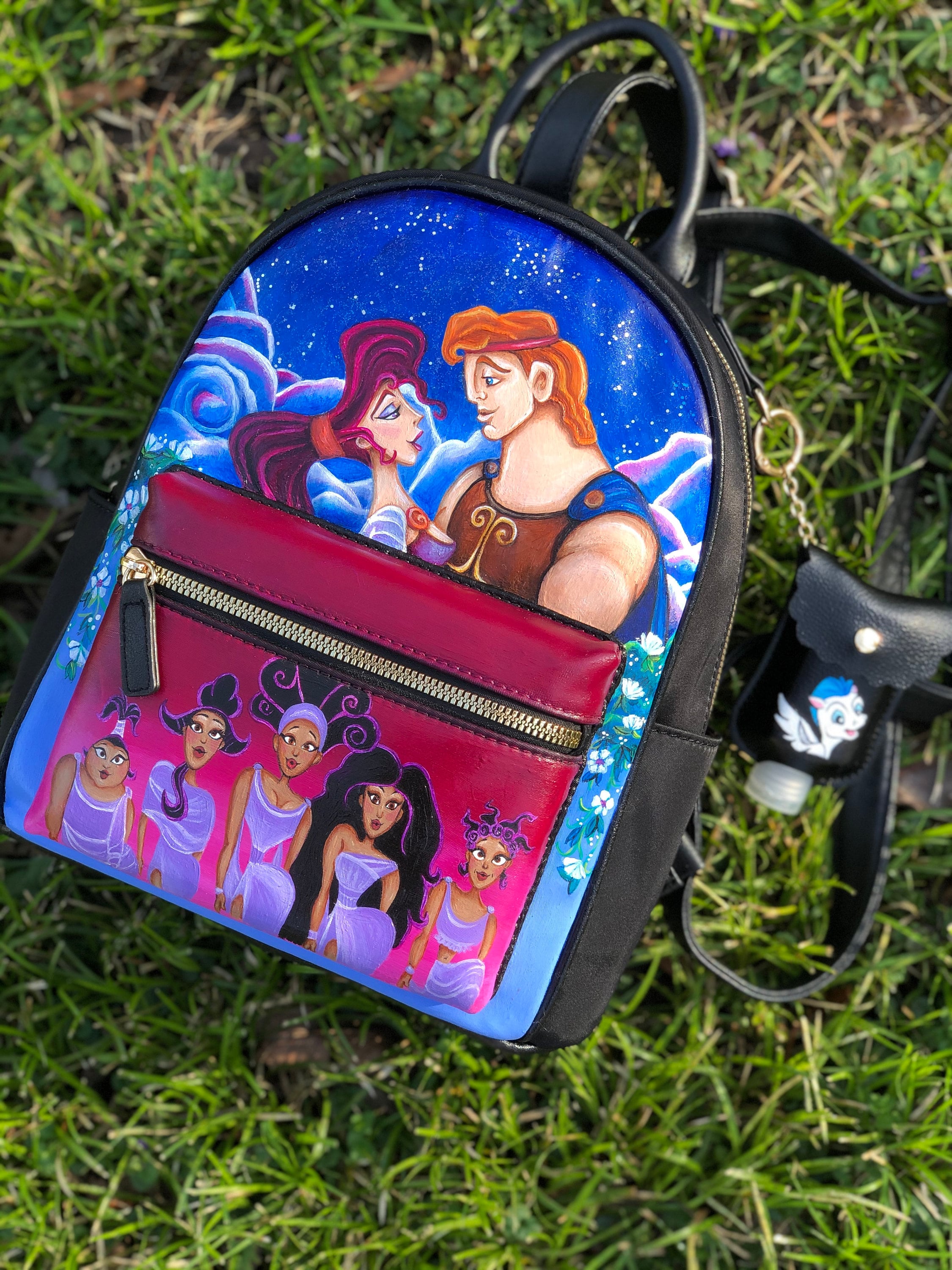 Custom Painted Backpack Etsy