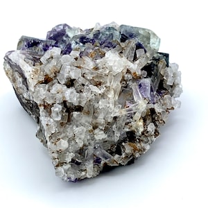 Fluorite with Calcite and Pyrrhotite!!