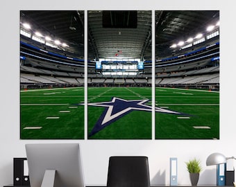 Dallas Cowboys Canvas Print - Etsy