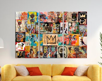 Graffiti wall art Graffiti Collage print Street art canvas Graffiti canvas Graffiti print Modern Street art print Abstract painting