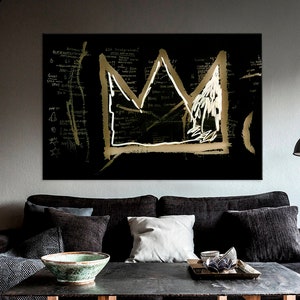 Abstract canvas wall art Street art print Urban art Graffiti poster Modern art Street art wall decor Black Tuxedo graffiti wall art