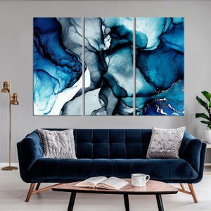 Abstract canvas wall art Marble print Contemporary art Modern living room Wall Decor Abstract Painting print Large art Housewarming gift