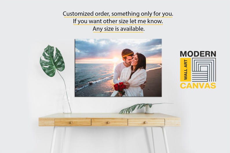 Canvas wall art custom order