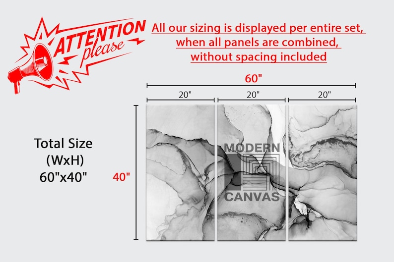 Canvas wall art product