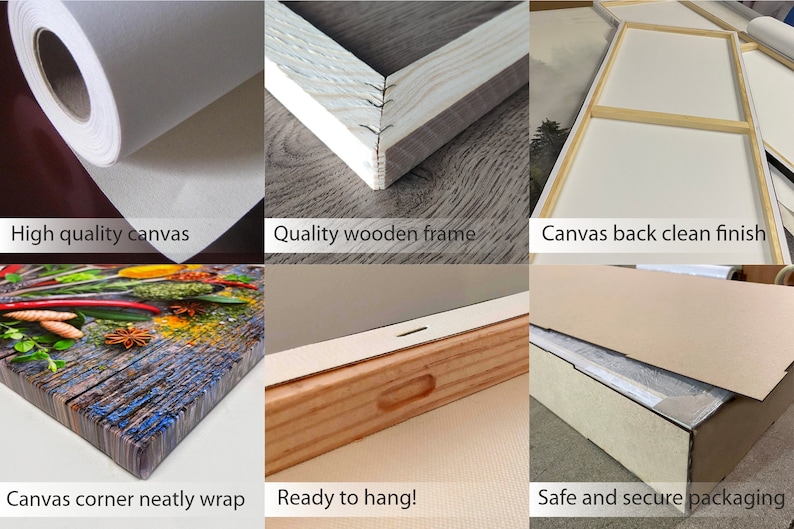 New York Print Multi Panel Canvas Panoramic Framed Print Night Etsy