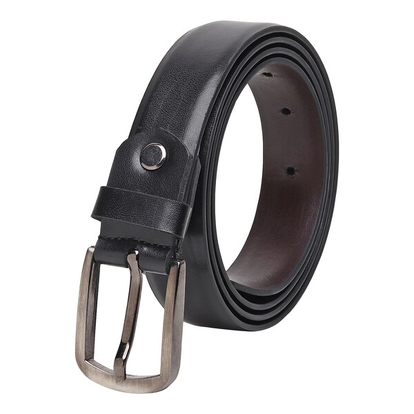 Ceinture non en cuir faite à la main pour hommes et femmes | Ceinture unisexe en faux cuir pour hommes et femmes | 28 mm de large | Parfait pour un cadeau de Noël