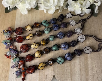 HANGING CHAKRA Stones decor, Balancing Chakra, Indoor Wall Hanger