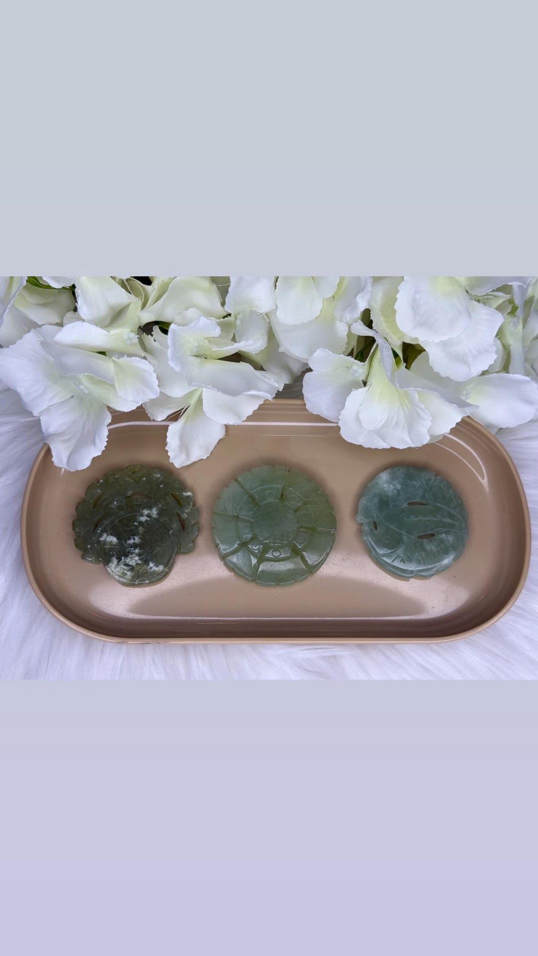 Jade Carving / Good Luck Stone / Healing Crystals /