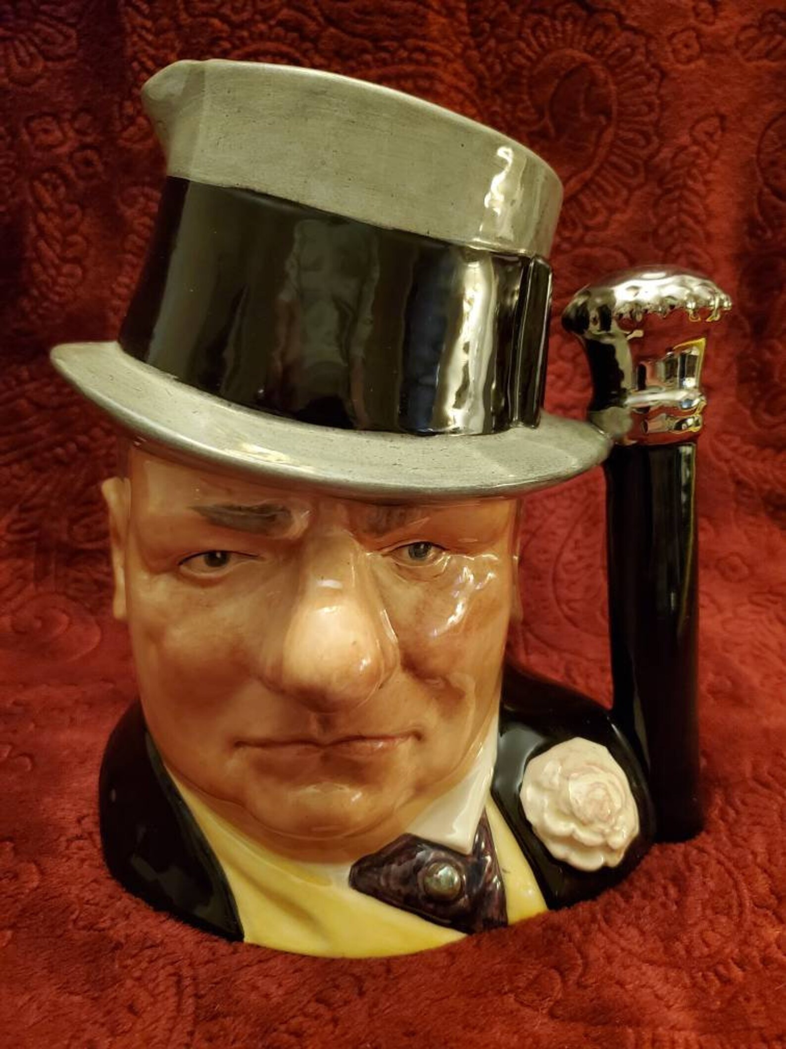 Royal Doulton Large Character Jug / Toby Jug W.C. FIELDS The Etsy