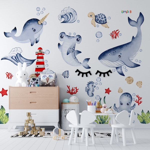 Nautical Wall Decal Etsy
