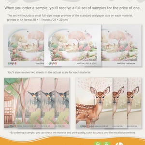 Nursery Wallpaper Mystical Dragon Wall Mural, Fantasy Girl Room Decor, Fairytale Kids Wallpaper, Magical Baby Room Dragon Mural image 10