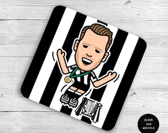 Célébration de la coupe Dan Burn Coaster Newcastle United