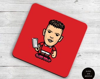 Lisandro Martinez Manchester United Coaster, Manchester United Gift Idea