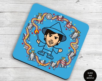 David Silva Coaster, Manchester City FC Gift, The Magician