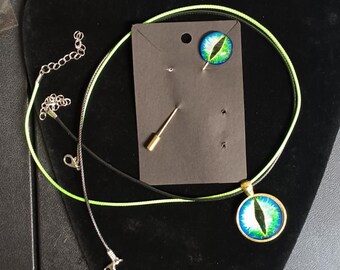 Necklace and matching Stickpin Set