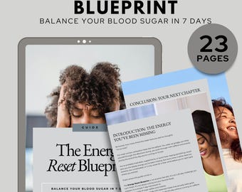 Energy Reset Ebook: 7-Day Plan for Burnout Recovery & Self-Care (Digital Guide)