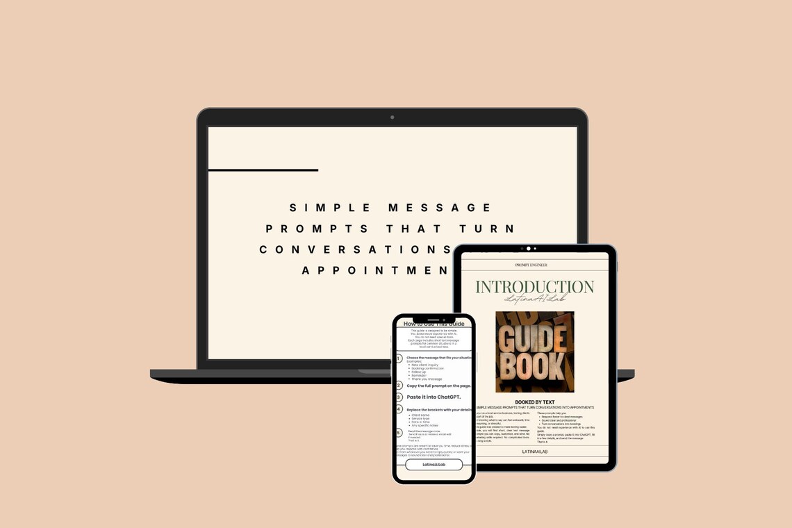 Client Text Message Templates | AI Prompt Guide (digital Download) - Etsy