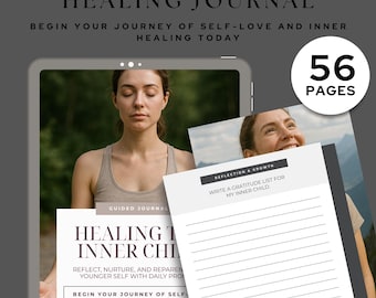 Inner Child Healing Journal: 56-Page Trauma Workbook (PDF)