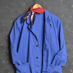 90s French ヴィンテージWork Atelier LOGO Coat Vintage French Atelier Jacket - Etsy