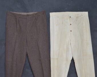 Vintage Long Johns Swedish Army Thermal Base Layer Cold