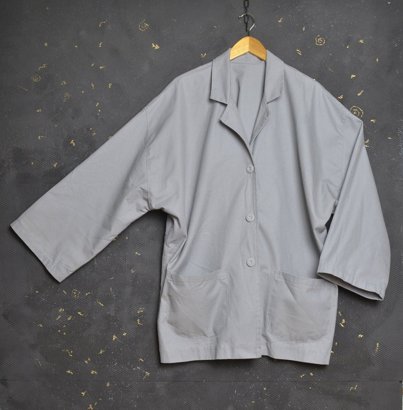 Vintage Outwear Kimono Robe Haori Noragi Jacket Coat XL Women Chore ...