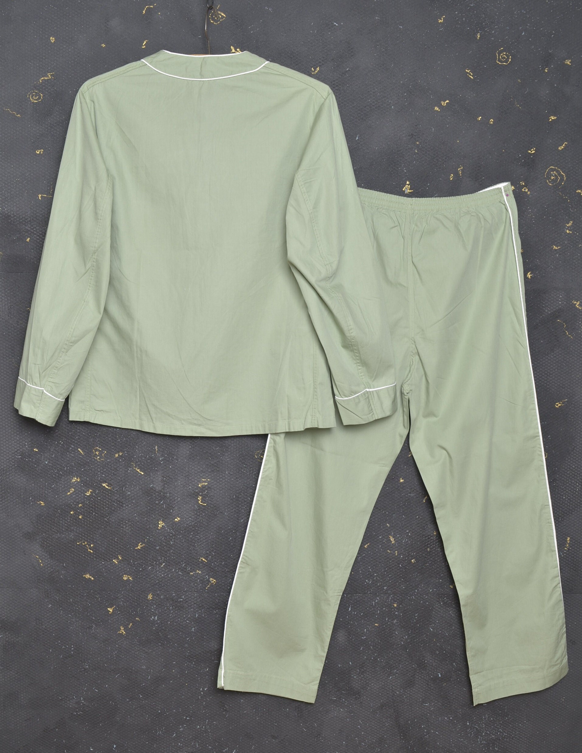 50s〜60s Italian military pajama shirt 50s〜60s Italian military