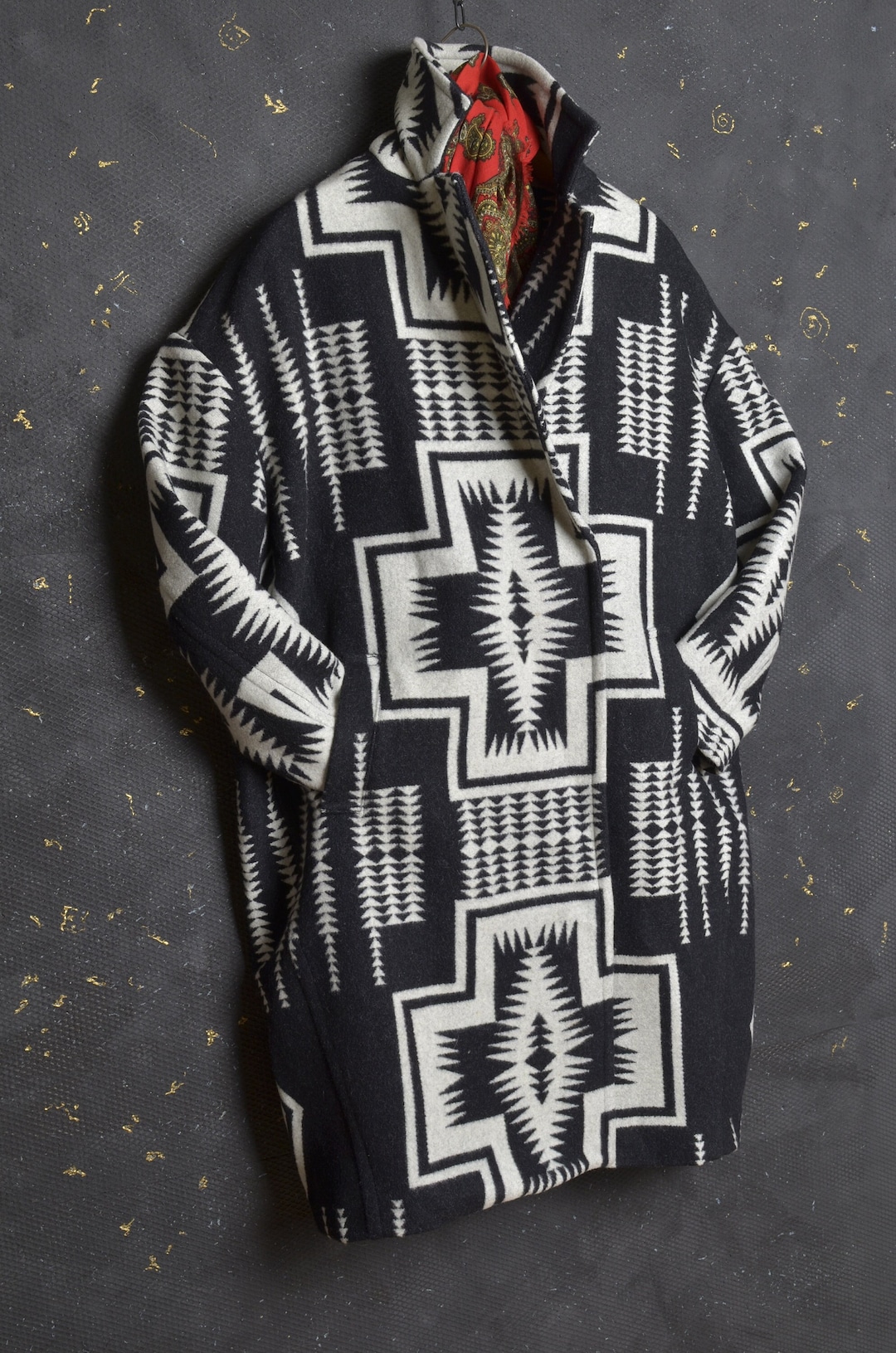 Vintage Pendleton Coat L XL Women Harding Oxford Blanket Coat Etsy