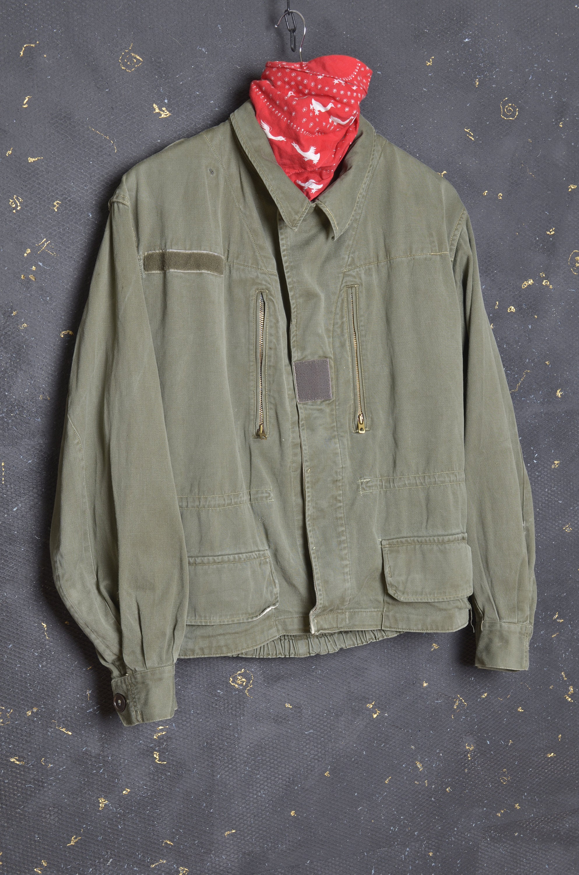 Vintage 60's French Army Jacket Military Coat Khaki Jacket Etsy